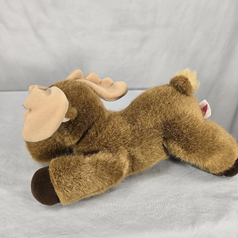 Vintage Dakin Moose Brown Plush 1993 Stuffed Animal Toy 14